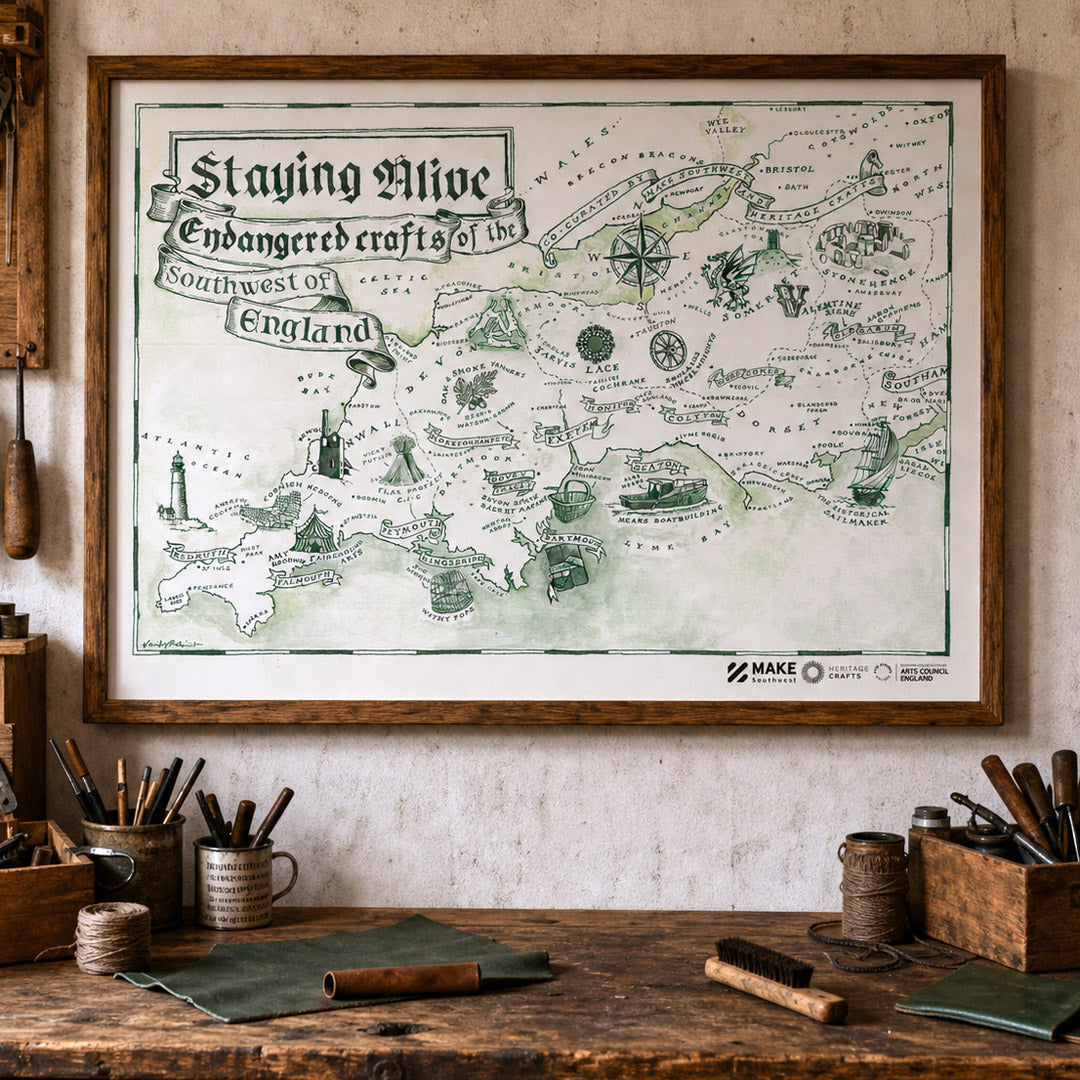 Staying Alive – Endangered Crafts of the Southwest A2 poster