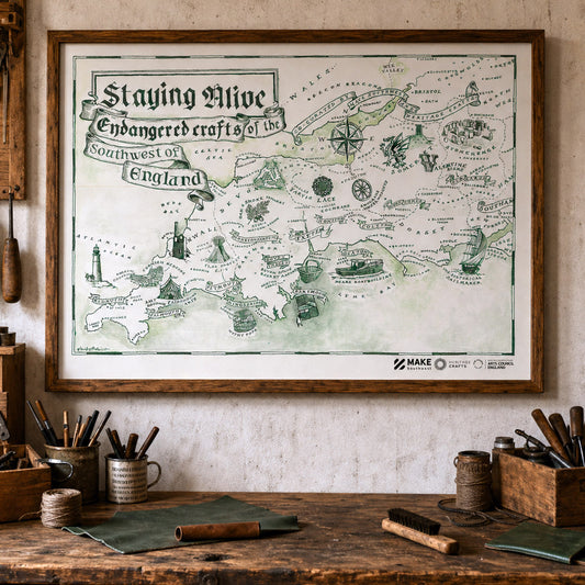 Staying Alive – Endangered Crafts of the Southwest A2 poster